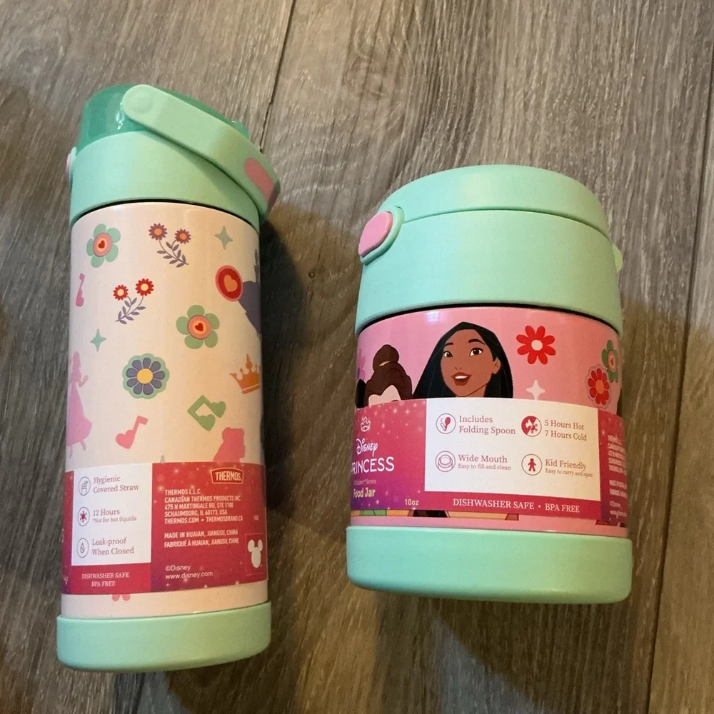 💰Make an offer, bundle and save💰 NWT Thermos Princess Water Bottle, Food - Picture 2 of 4